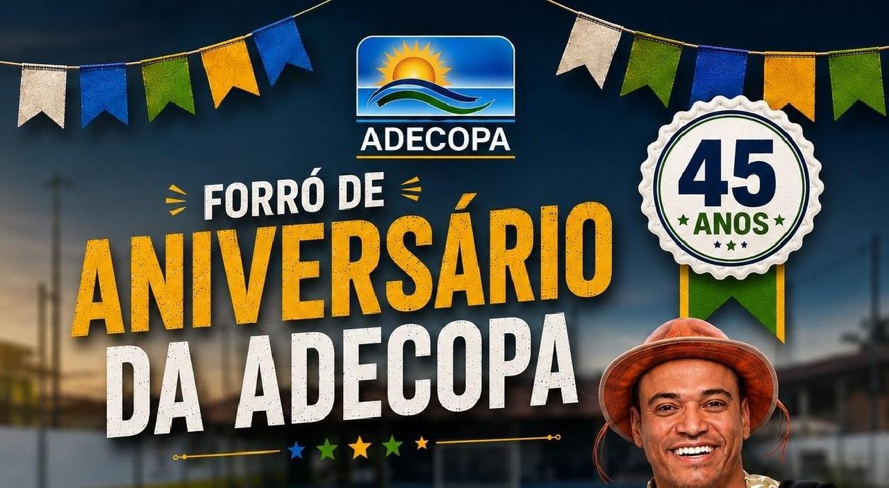 ADECOPA CELEBRA 45 ANOS COM FORRÓ EM ILHÉUS