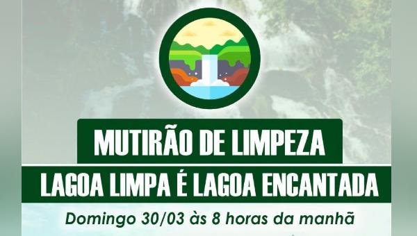 LIMPEZA NA LAGOA ENCANTADA UNE VOLUNTÁRIOS EM AÇÃO PELO MEIO AMBIENTE
