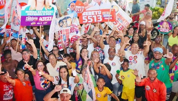 BEBETO FAZ CORPO A CORPO NO LOBATO E REFORÇA COMPROMISSO COM COMUNIDADES DE SALVADOR