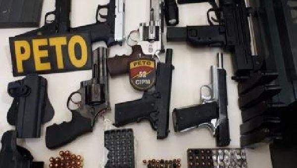 EM 2019, BAHIA APREENDEU 857 ARMAS A MAIS DO QUE O NÚMERO TOTAL DE REGISTROS NO ESTADO