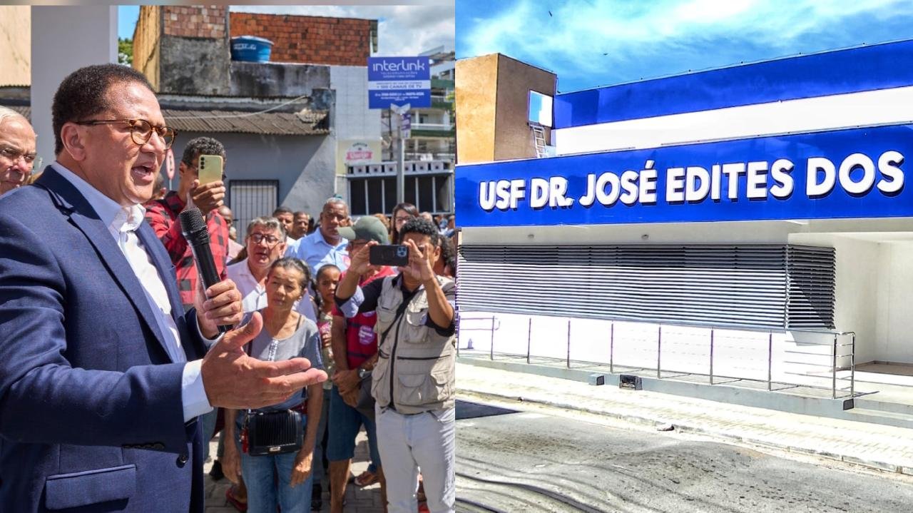 GESTÃO AUGUSTO CASTRO INAUGURA NOVA NOVA USF DR. JOSÉ EDITES DOS SANTOS