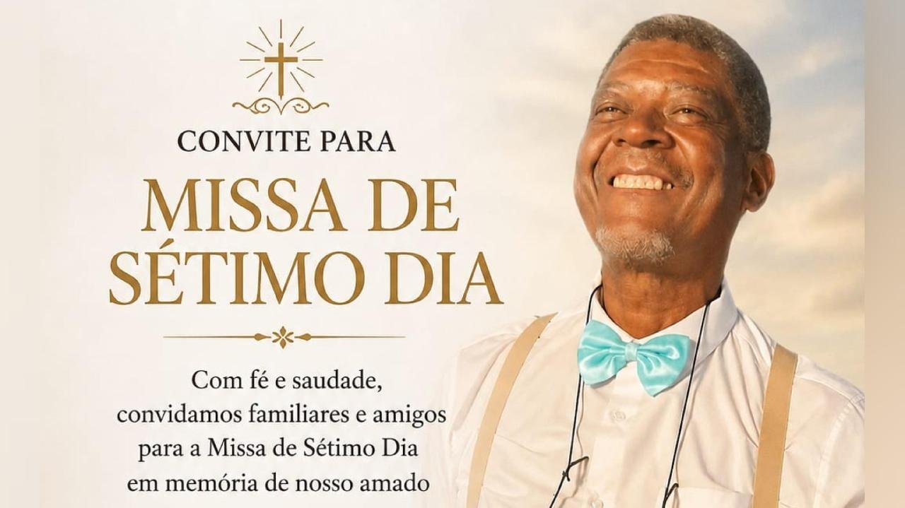 MISSA DE SÉTIMO DIA DE CID DA SERRARIA SERÁ CELEBRADA NESTE DOMINGO (12) EM ILHÉUS