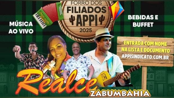 APPI/APLB PROMOVE FORRÓ PARA FILIADOS NESTA QUARTA (18), NA AABB DE ILHÉUS