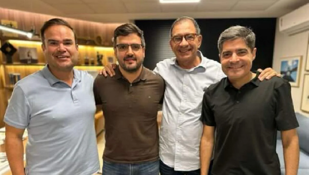 ENCONTRO COM ACM NETO REFORÇA UNIÃO ENTRE PP E UNIÃO BRASIL E DESCARTA RACHA ENTRE JABES E VALDERICO JR. ENCONTRO COM ACM NETO REFORÇA UNIÃO ENTRE PP E UNIÃO BRASIL E DESCARTA RACHA ENTRE JABES E VALDERICO JR.