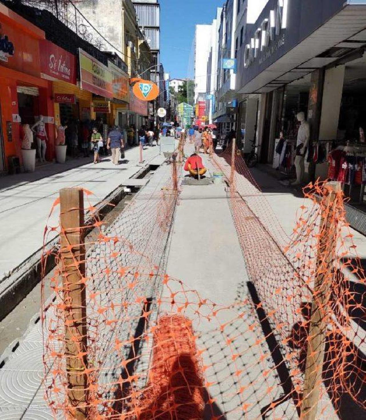 ILHÉUS: OBRAS DO CALÇADÃO SERÃO RETOMADAS NA SEGUNDA-FEIRA ILHÉUS: OBRAS DO CALÇADÃO SERÃO RETOMADAS NA SEGUNDA-FEIRA