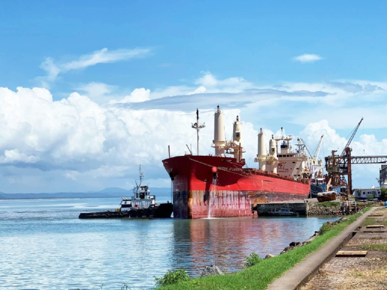 PORTO DE ILHÉUS: ATLANTIC NICKEL FINALIZA PRIMEIRO EMBARQUE PARA EXPORTAÇÃO EM 2022 PORTO DE ILHÉUS: ATLANTIC NICKEL FINALIZA PRIMEIRO EMBARQUE PARA EXPORTAÇÃO EM 2022