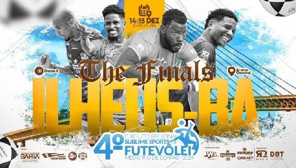 ILHÉUS SE PREPARA PARA A GRANDE FINAL DO CIRCUITO REGIONAL DE FUTEVÔLEI MÉDIO RIO DE CONTAS DE 2024