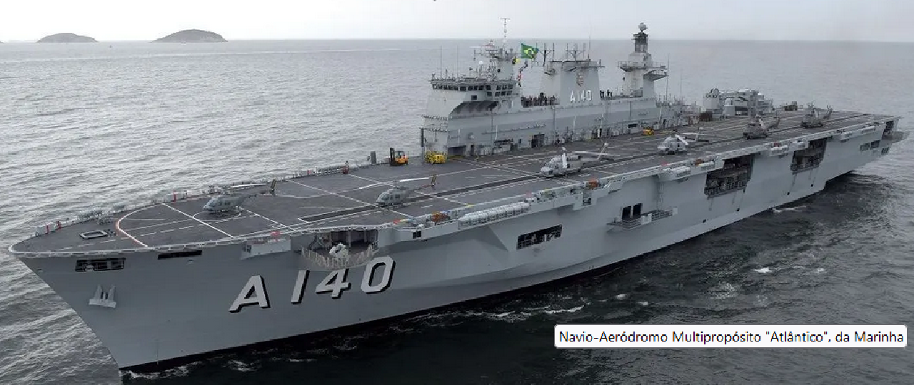 MAIOR NAVIO DE GUERRA DA AMÉRICA LATINA CHEGA AO RIO GRANDE DO SUL NESTA QUARTA-FEIRA (07)