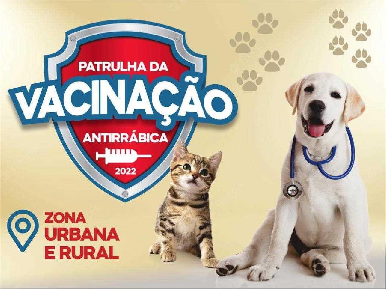 PATRULHA DE VACINAÇÃO: ILHÉUS INICIA CAMPANHA ANTIRRÁBICA; CONFIRA PONTOS E HORÁRIOS 