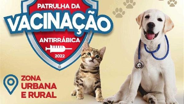 PATRULHA DE VACINAÇÃO: ILHÉUS INICIA CAMPANHA ANTIRRÁBICA; CONFIRA PONTOS E HORÁRIOS 