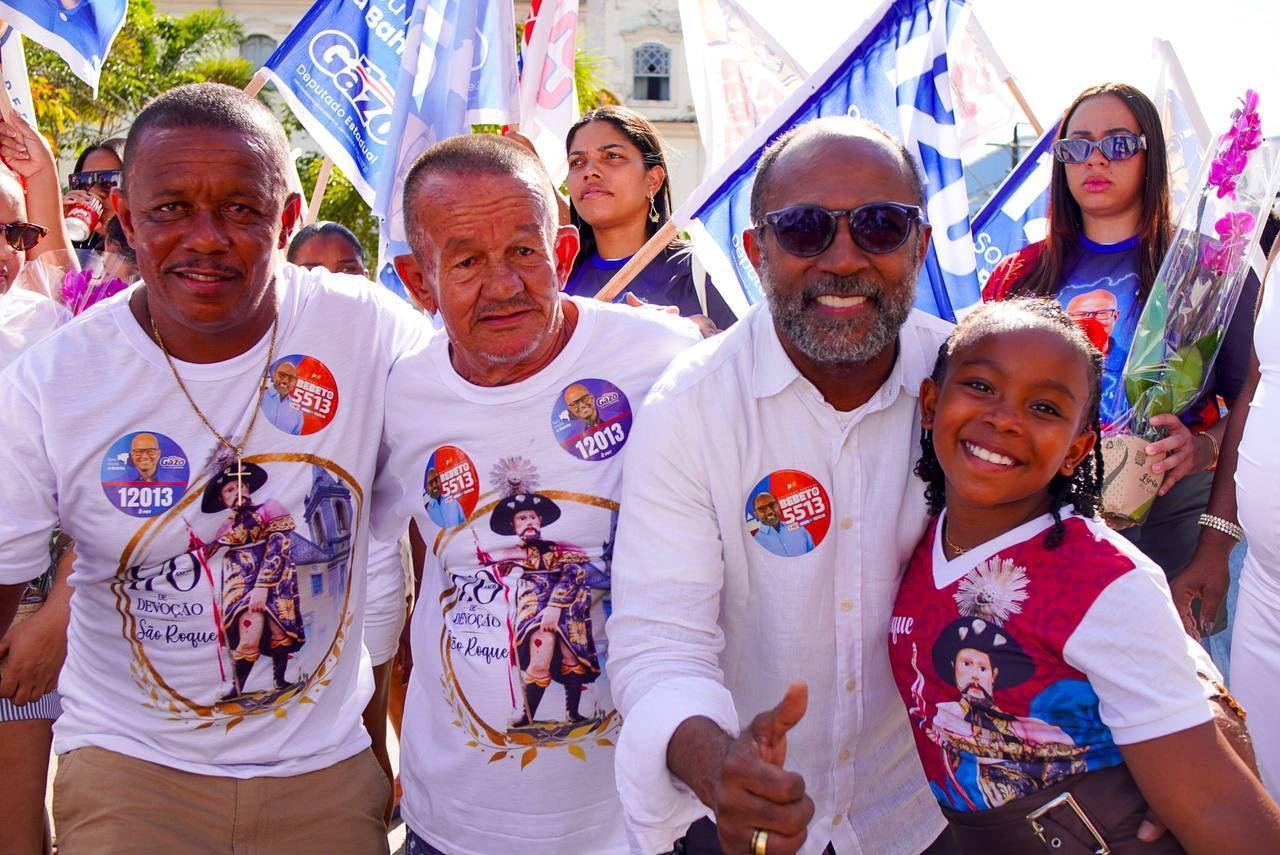 BEBETO DÁ LARGADA À CAMPANHA PARA DEPUTADO FEDERAL COM AGENDA NO RECÔNCAVO BAIANO