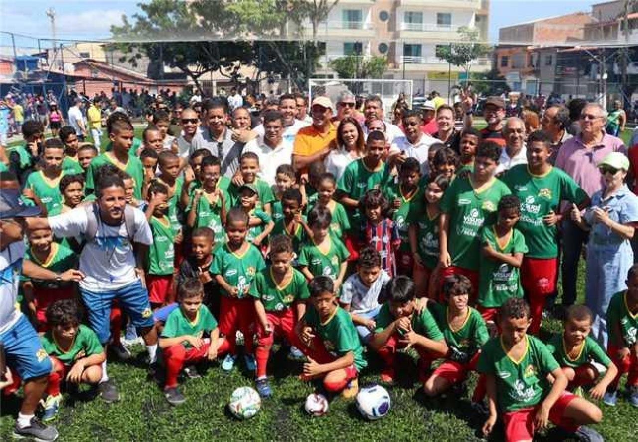 MÁRIO ALEXANDRE ANUNCIA FECHAMENTO DO CANAL DO HERNANI SÁ DURANTE ENTREGA DA ARENINHA DO BAIRRO MÁRIO ALEXANDRE ANUNCIA FECHAMENTO DO CANAL DO HERNANI SÁ DURANTE ENTREGA DA ARENINHA DO BAIRRO