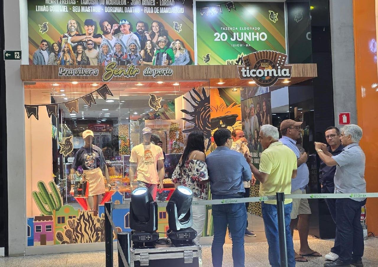 FORRÓ TICOMIA INAUGURA LOJA OFICIAL NO SHOPPING JEQUITIBÁ, EM ITABUNA