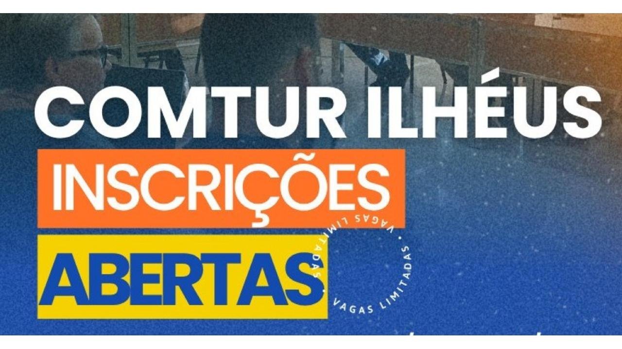 ESTÃO ABERTAS INSCRIÇÕES PARA ORGANIZAÇÕES PARTICIPAREM DO CONSELHO MUNICIPAL DE TURISMO EM ILHÉUS ESTÃO ABERTAS INSCRIÇÕES PARA ORGANIZAÇÕES PARTICIPAREM DO CONSELHO MUNICIPAL DE TURISMO EM ILHÉUS