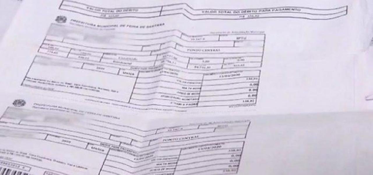 FEIRA DE SANTANA: CONTRIBUINTES RECEBEM BOLETO FALSO DO IPTU E POLÍCIA INVESTIGA FRAUDE FEIRA DE SANTANA: CONTRIBUINTES RECEBEM BOLETO FALSO DO IPTU E POLÍCIA INVESTIGA FRAUDE