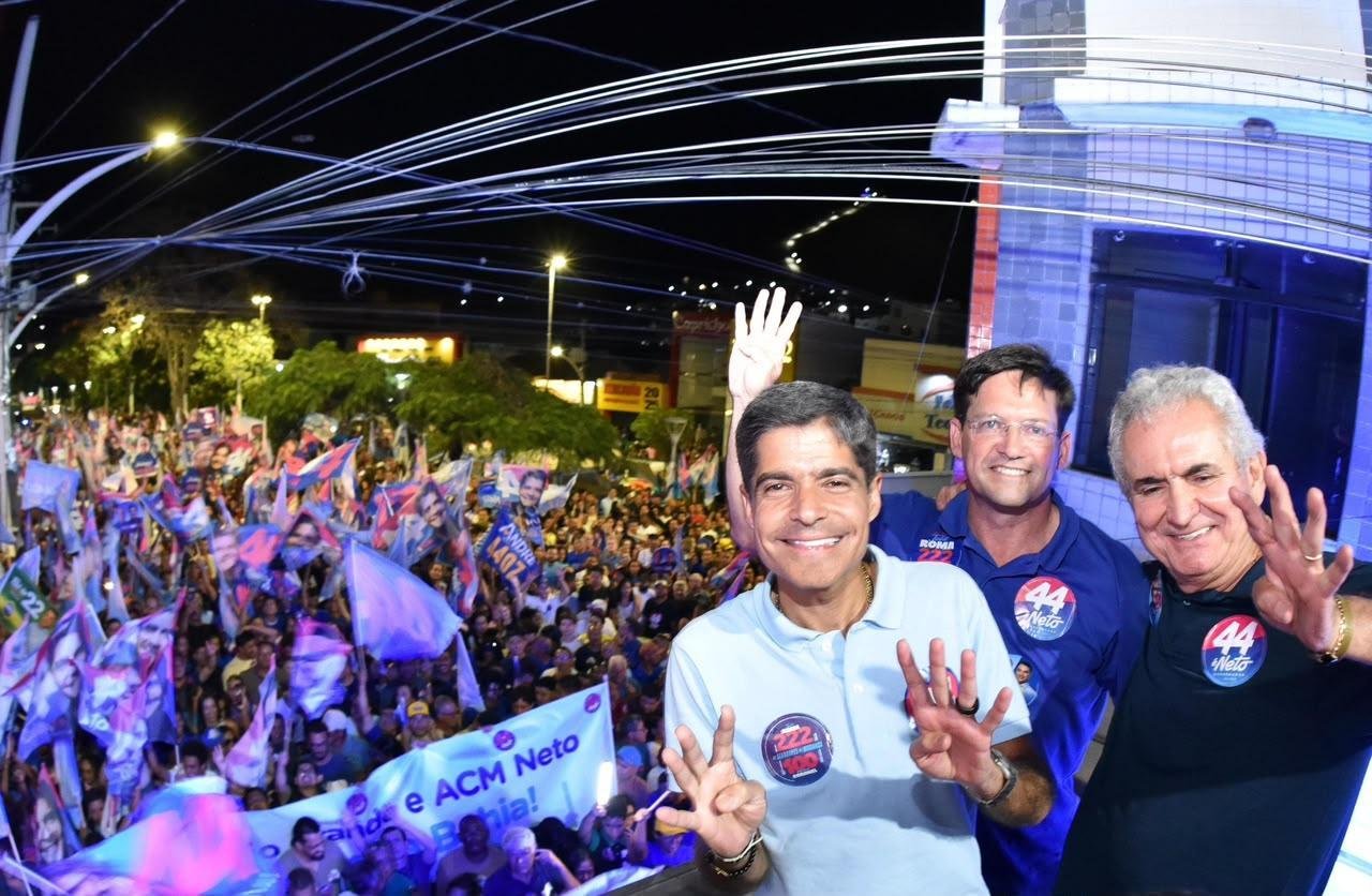 “VOU ENCARAR O PROBLEMA DA VIOLÊNCIA E TRABALHAR PARA QUE O CIDADÃO VOLTE A VIVER EM PAZ”, DIZ ACM NETO EM JACOBINA