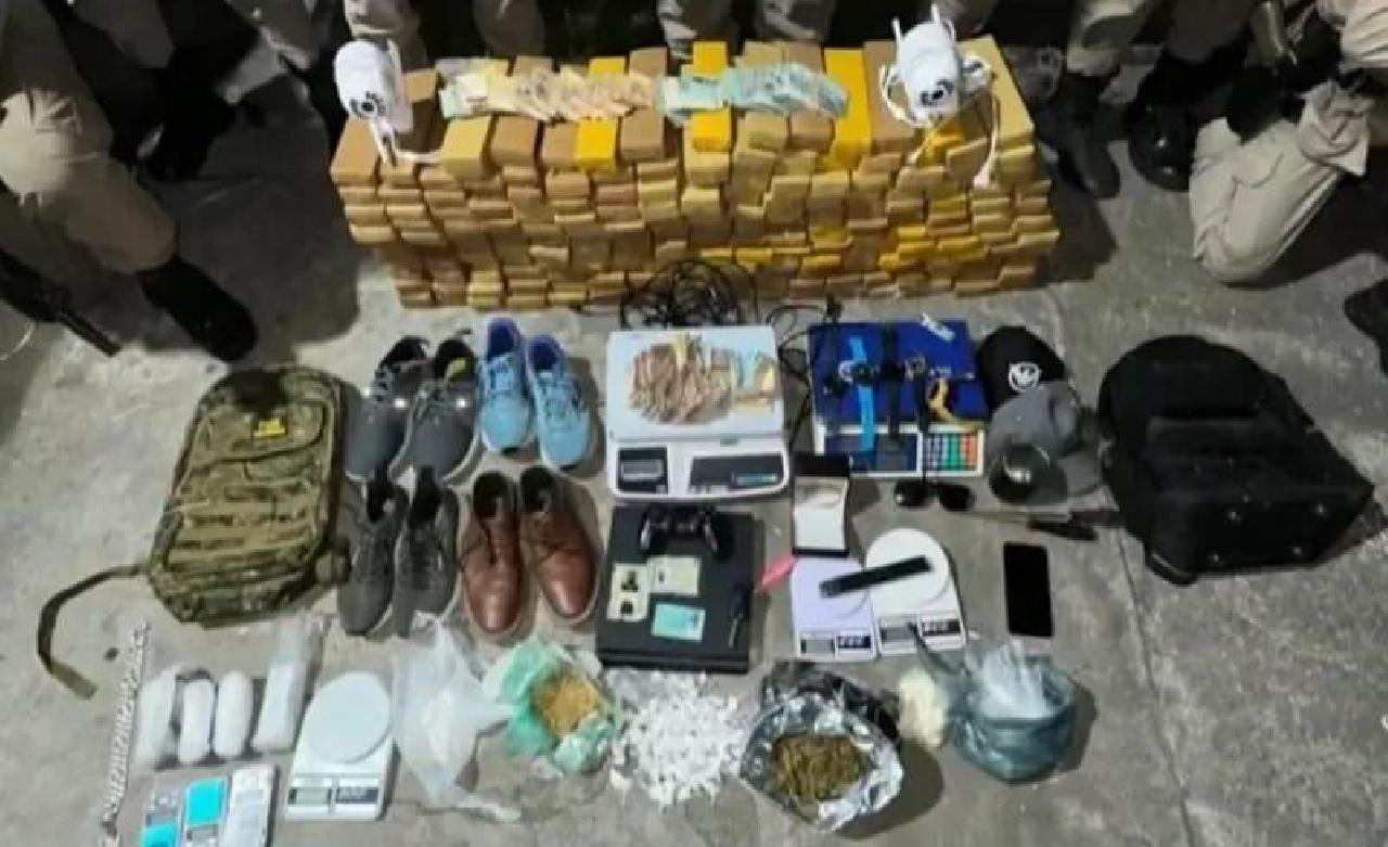 DUAS PESSOAS SÃO PRESAS E QUASE 200 QUILOS DE DROGAS APREENDIDAS NESTA TERÇA-FEIRA (13), EM ITABUNA