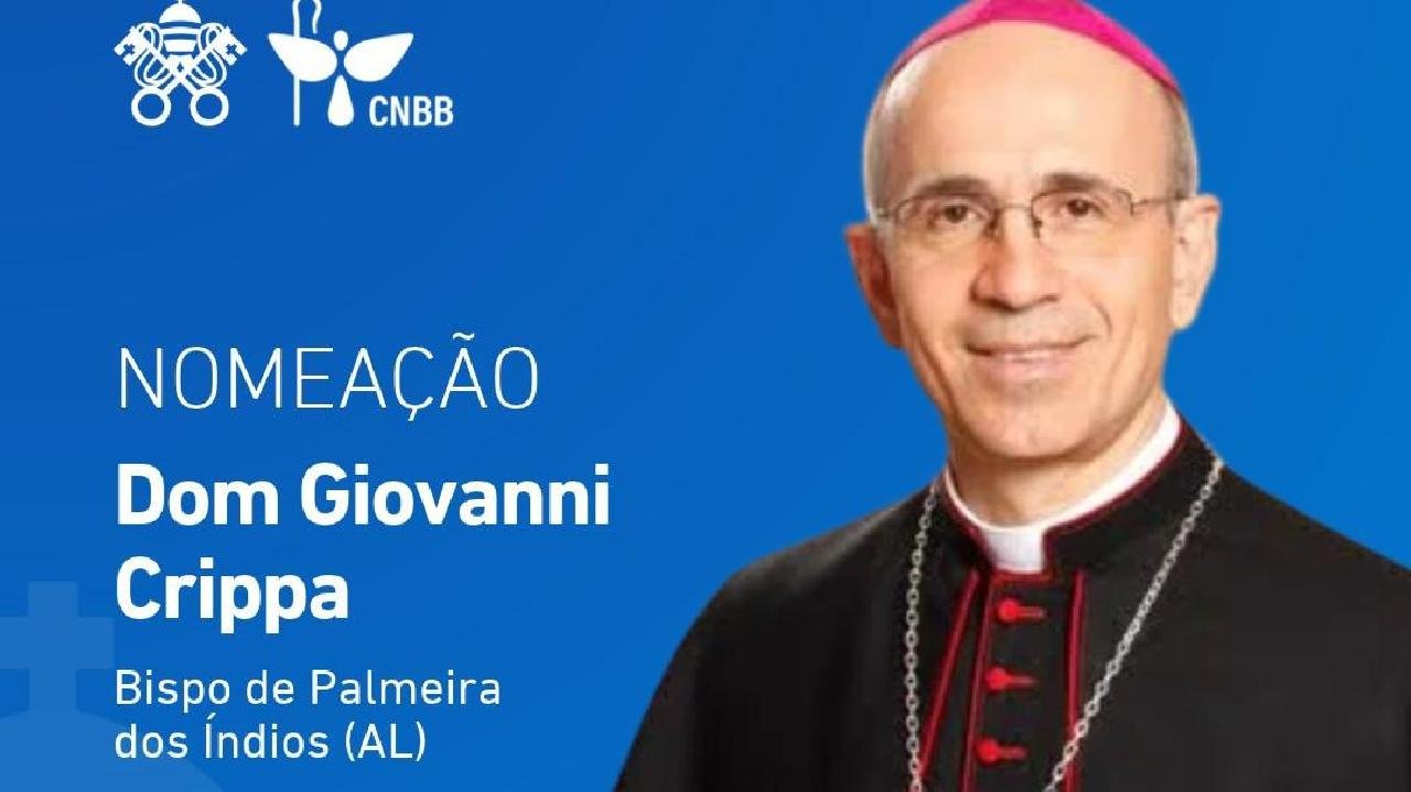 PAPA LEÃO XIV NOMEIA DOM GIOVANNI CRIPPA, BISPO DE ILHÉUS, PARA DIOCESE EM ALAGOAS