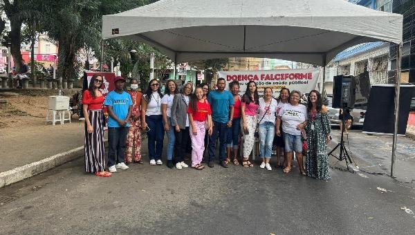 EVENTO SOBRE DOENÇA FALCIFORME É REALIZADO NA PRAÇA JJ SEABRA EM ILHÉUS