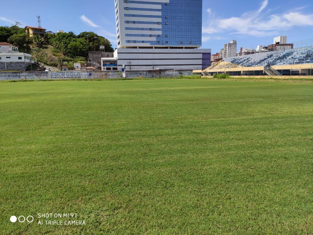 NOVO GRAMADO DO ESTÁDIO ESTÁDIO MÁRIO PESSOA SERÁ ENTREGUE DIA 31 DE JANEIRO NOVO GRAMADO DO ESTÁDIO ESTÁDIO MÁRIO PESSOA SERÁ ENTREGUE DIA 31 DE JANEIRO