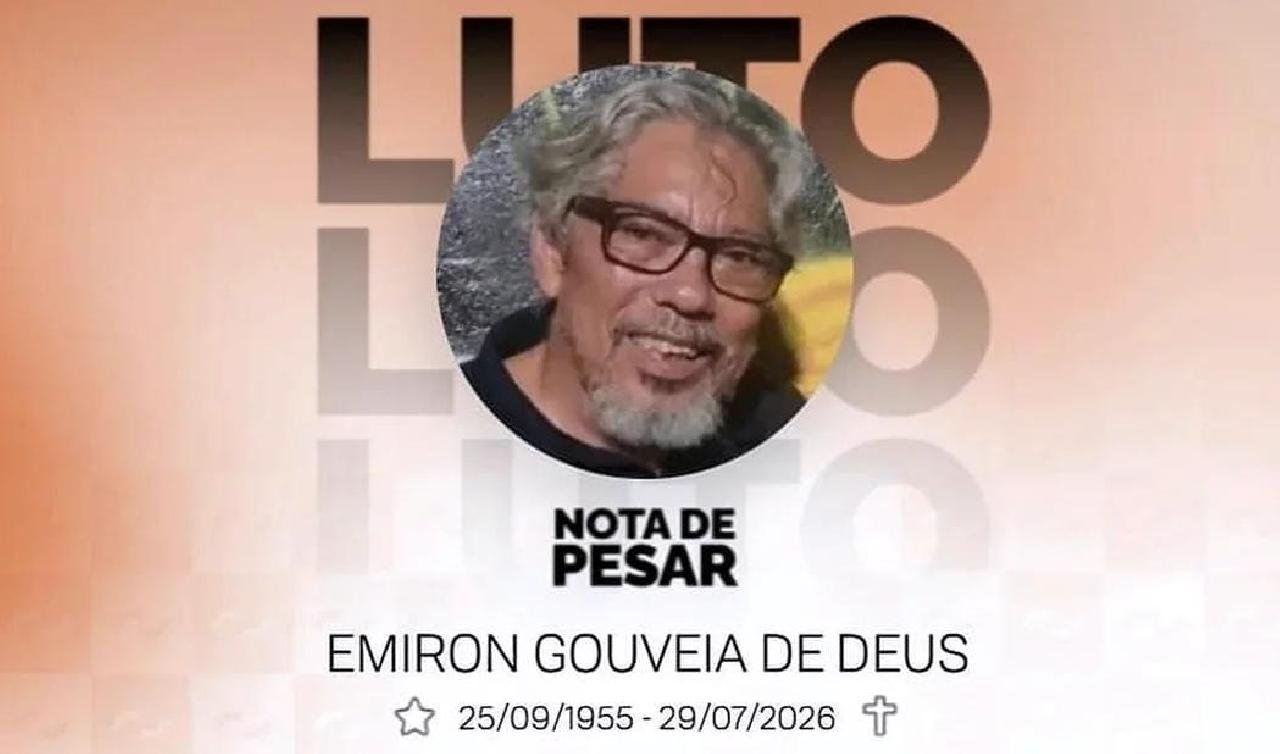 ÚLTIMA DESPEDIDA: VELÓRIO E SEPULTAMENTO DE EMIRON GOUVEIA SERÃO REALIZADOS NESTA QUINTA-FEIRA (30)
