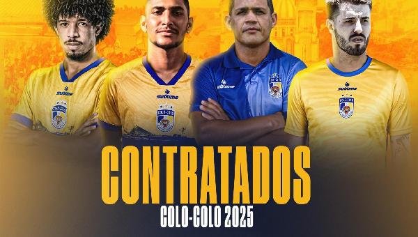 COLO-COLO ANUNCIA 4 NOVOS NOMES PARA A TEMPORADA 2025
