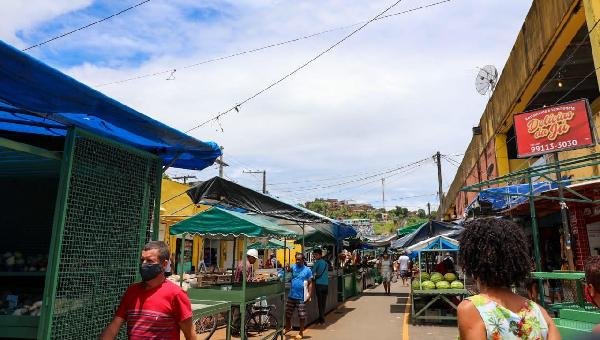 PREFEITURA DE ILHÉUS REALOCA FEIRANTES DA CENTRAL DE ABASTECIMENTO DO MALHADO