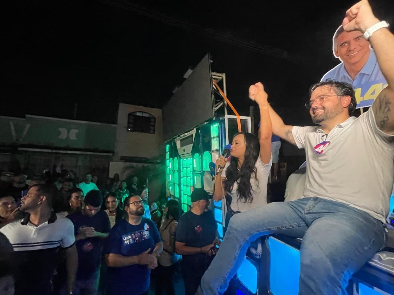 CONQUISTA RECEBE MAIS UMA CAMINHADA DE VALDERICO JÚNIOR E CONFIRMA APOIO POR ACM NETO GOVERNADOR DA BAHIA