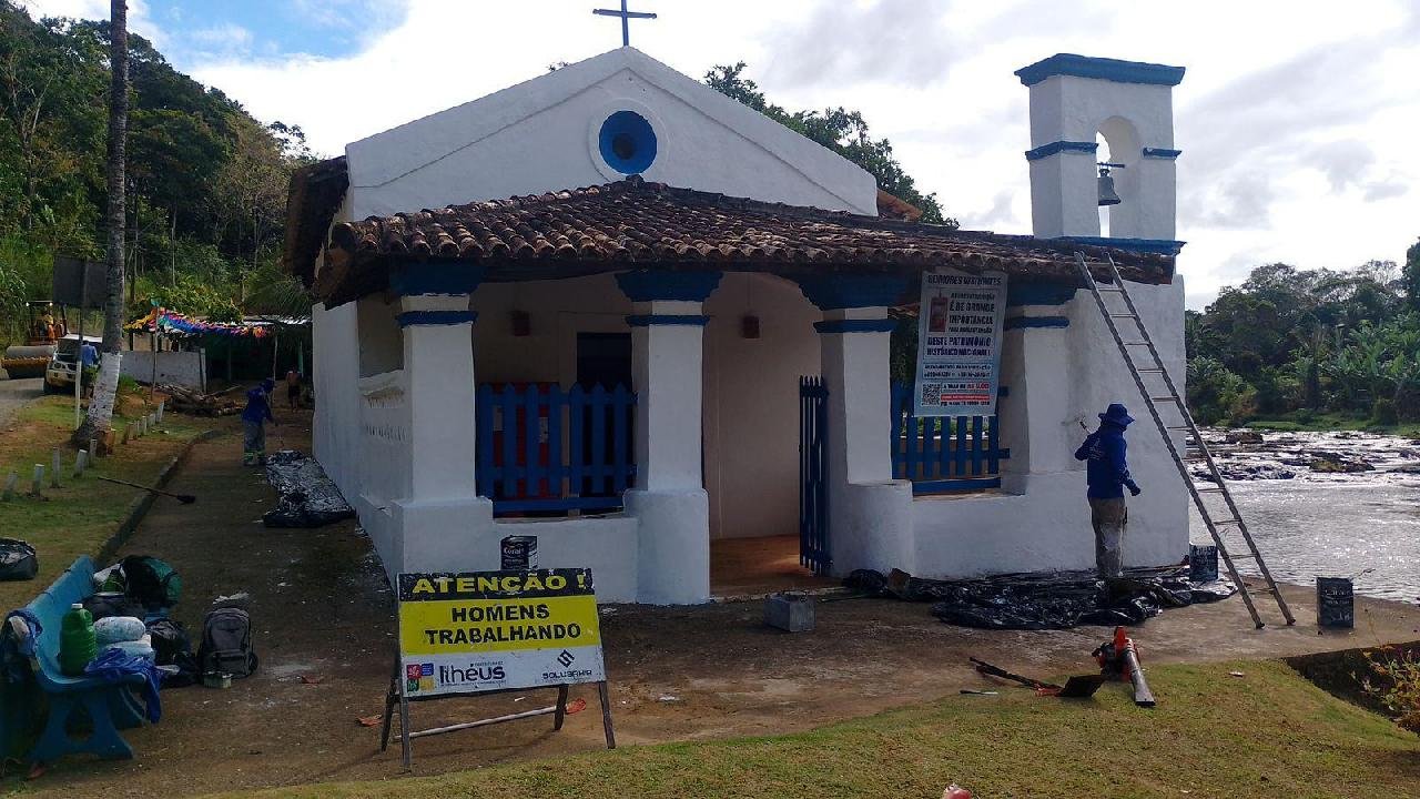 LIMPEZA É INTENSIFICADA NO RIO DO ENGENHO PARA TRADICIONAL FESTA DE SENHORA SANT’ANA