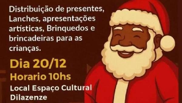 DILAZENZE PROMOVE O NATAL CRIANÇA FELIZ NO PRÓXIMO SÁBADO (20), EM ILHÉUS
