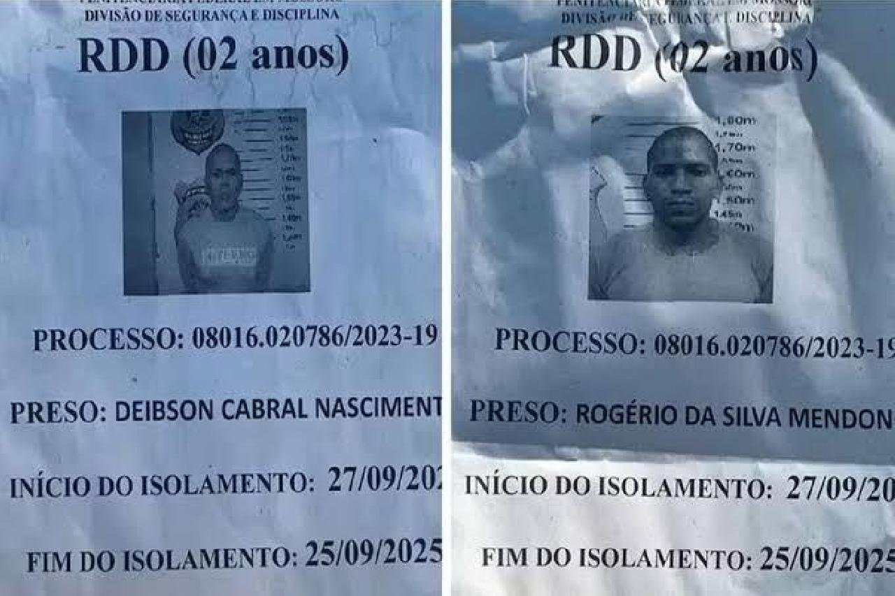 POLÍCIA FEDERAL CONTINUA AS BUSCAS POR DOIS FUGITIVOS DA PENITENCIÁRIA FEDERAL DE MOSSORÓ POLÍCIA FEDERAL CONTINUA AS BUSCAS POR DOIS FUGITIVOS DA PENITENCIÁRIA FEDERAL DE MOSSORÓ