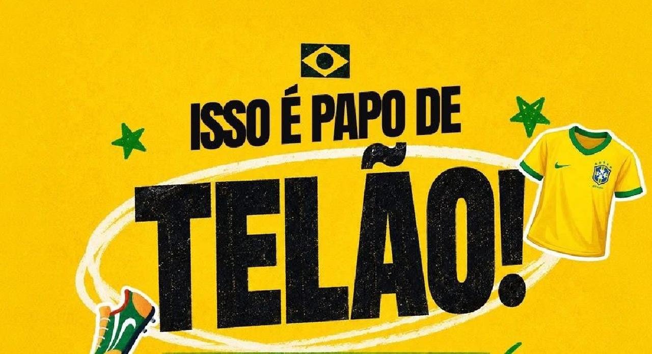 PREFEITURA DE ILHÉUS DISPONIBILIZA TELÕES PARA TRANSMISSÃO DOS JOGOS DO BRASIL NA COPA DO MUNDO 2026