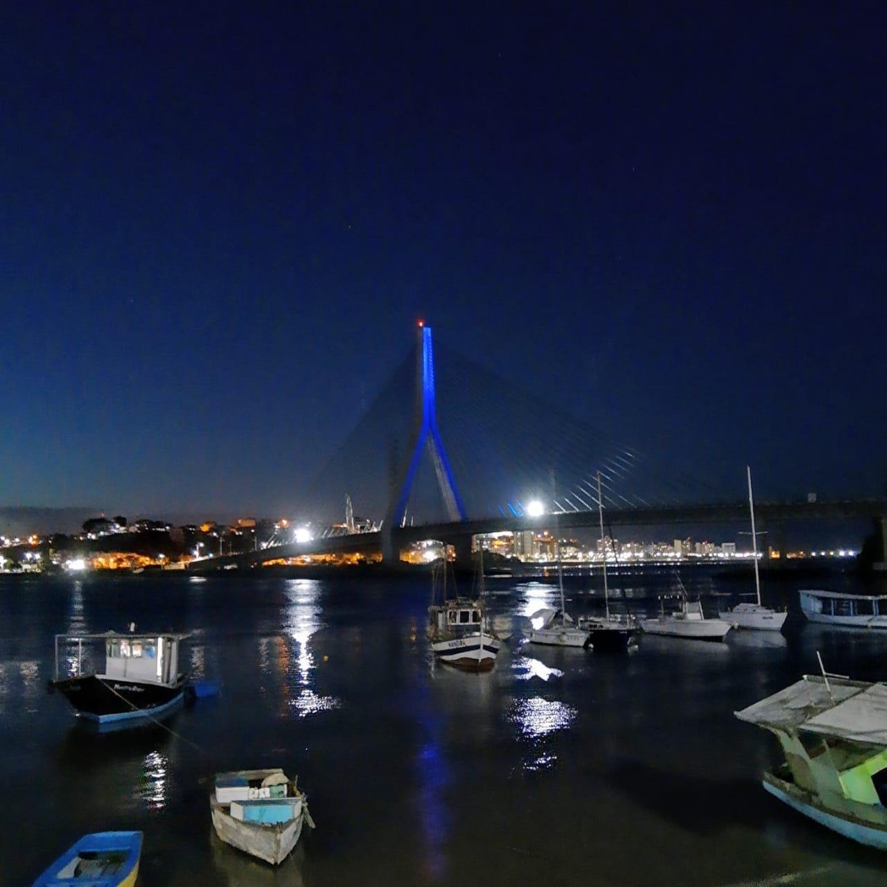 PONTE: ILUMINAÇÃO CÊNICA É TESTADA PELA SEGUNDA VEZ PONTE: ILUMINAÇÃO CÊNICA É TESTADA PELA SEGUNDA VEZ