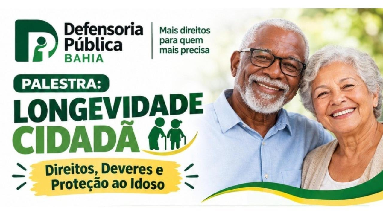 PALESTRA NA DEFENSORIA PÚBLICA DE ILHÉUS ORIENTA IDOSOS SOBRE DIREITOS E PREVENÇÃO A GOLPES