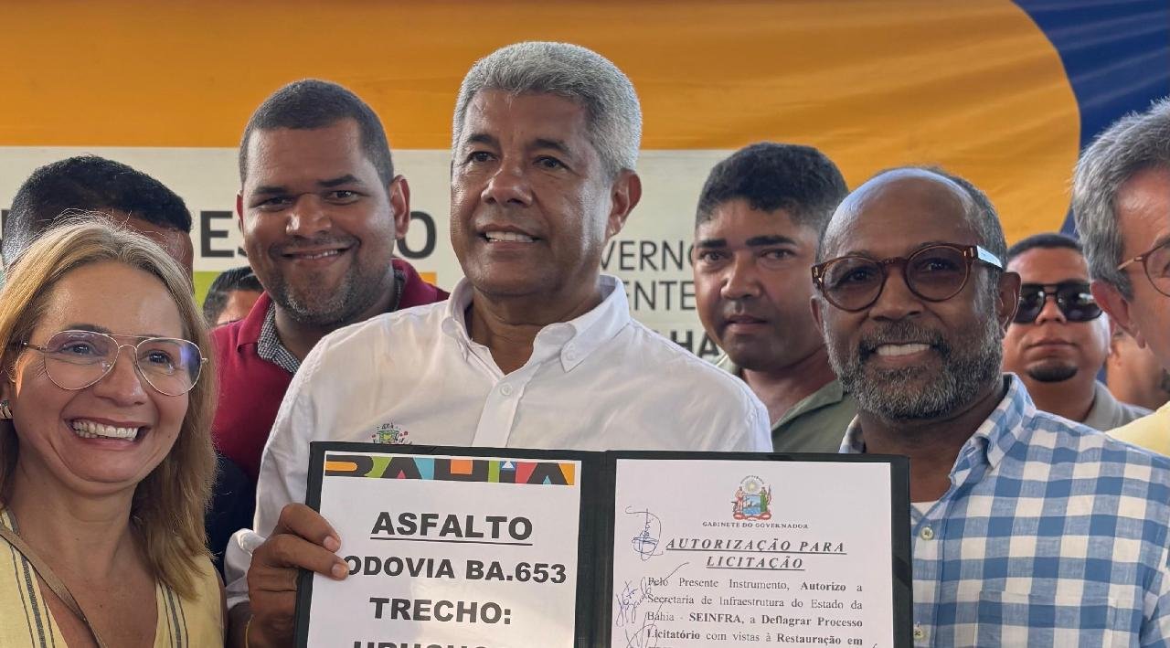 BEBETO GALVÃO FORTALECE PARCERIA COM ESTADO E CELEBRA PAVIMENTAÇÃO ENTRE URUÇUCA E SERRA GRANDE: ‘CONQUISTA COLETIVA