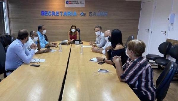 PREFEITO E VICE-PREFEITO SOLICITAM AO ESTADO TRANSFERÊNCIA DA PEDIATRIA DO SUS EM ILHÉUS