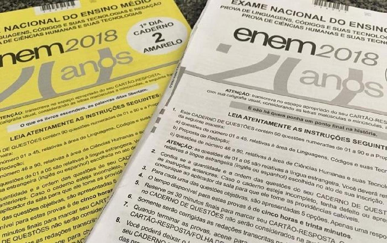 TAXA DO ENEM SERÁ R$ 85; ISENÇÃO PODE SER SOLICITADA EM ABRIL