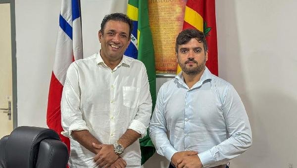 TRANSIÇÃO EM ILHÉUS: PREFEITO ELEITO VALDERICO JR. E ATUAL PREFEITO MÁRIO ALEXANDRE SE REÚNEM 