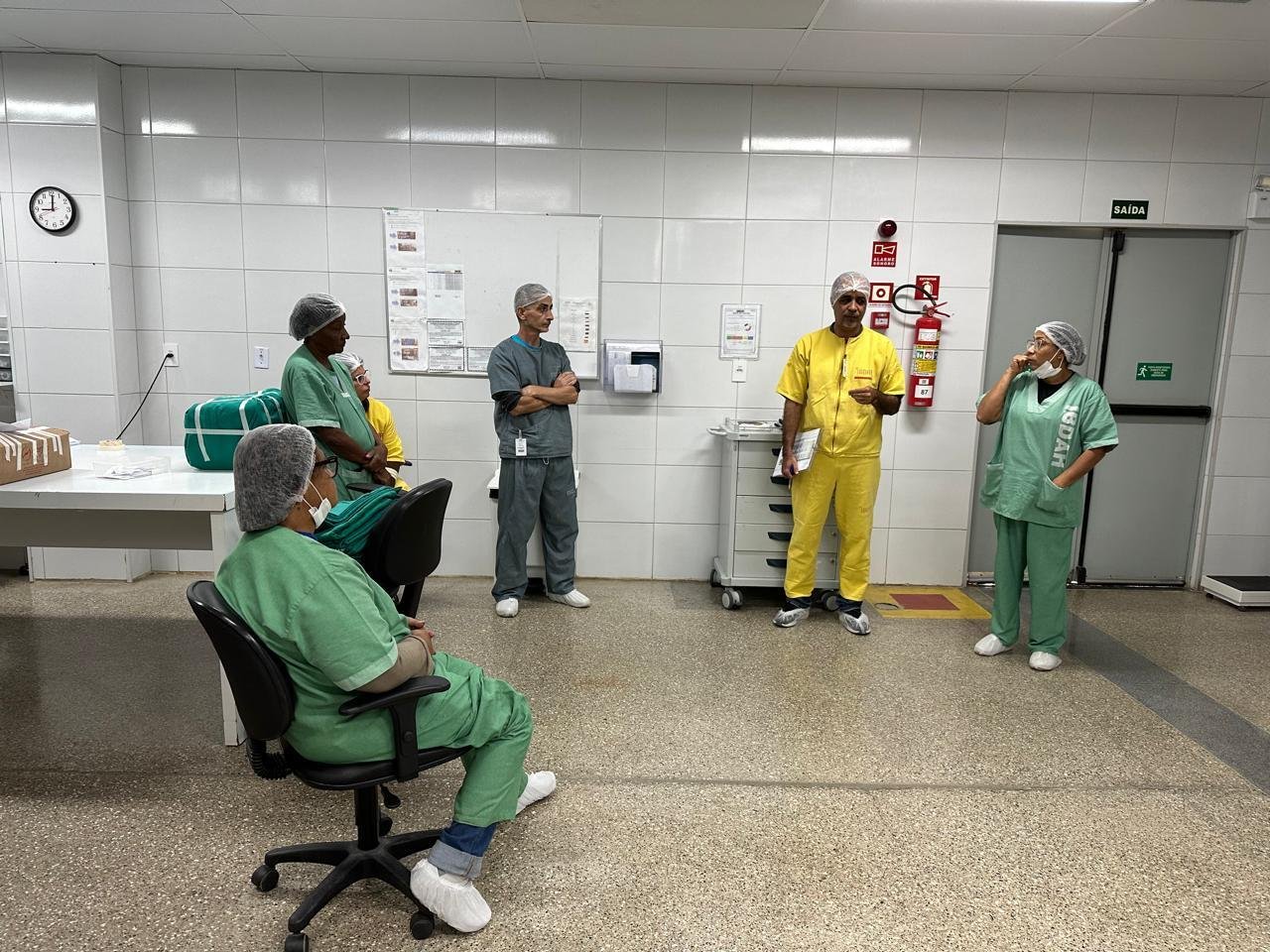 HOSPITAL REGIONAL COSTA DO CACAU INTENSIFICA TREINAMENTOS PARA GARANTIR SEGURANÇA AOS TRABALHADORES