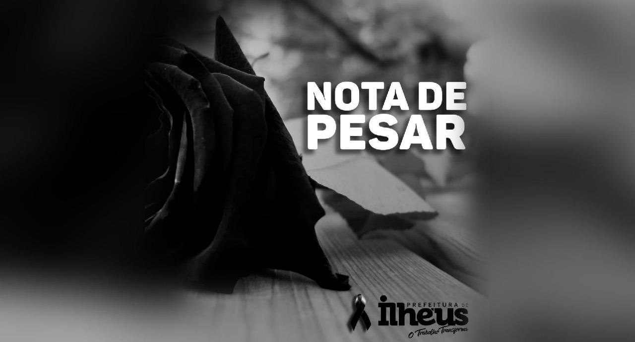 PREFEITURA DIVULGA NOTA DE PESAR PREFEITURA DIVULGA NOTA DE PESAR