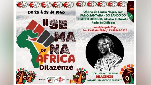 DILAZENZE PROMOVE EM ILHÉUS A II SEMANA DA ÁFRICA