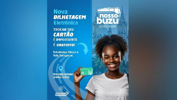 TROCA DE CARTÕES DO TRANSPORTE PÚBLICO EM ILHÉUS SEGUE CRONOGRAMA ESPECÍFICO