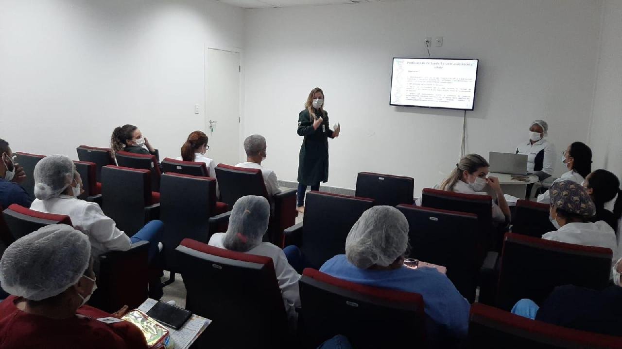 COORDENADORES RECEBEM TREINAMENTO PARA PREVENÇÃO DA VARÍOLA DO MACACO NO HOSPITAL COSTA DO CACAU COORDENADORES RECEBEM TREINAMENTO PARA PREVENÇÃO DA VARÍOLA DO MACACO NO HOSPITAL COSTA DO CACAU