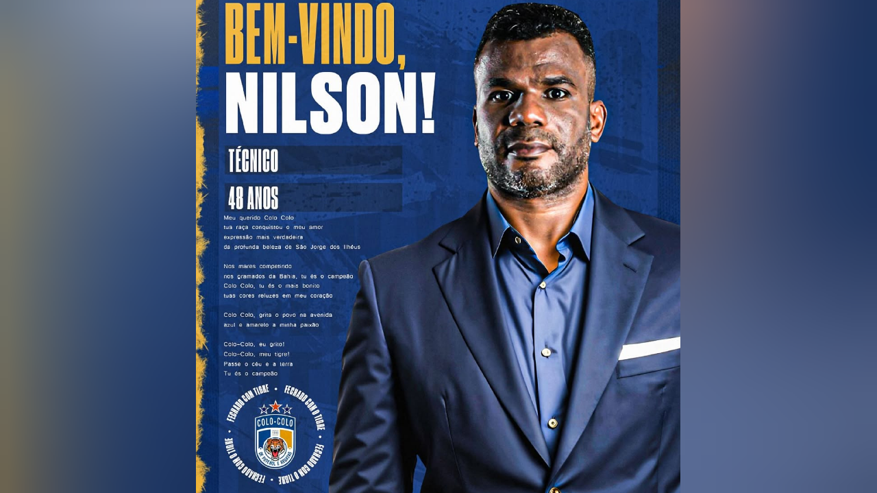 NILSON CORRÊA É O NOVO TÉCNICO DO COLO-COLO NILSON CORRÊA É O NOVO TÉCNICO DO COLO-COLO