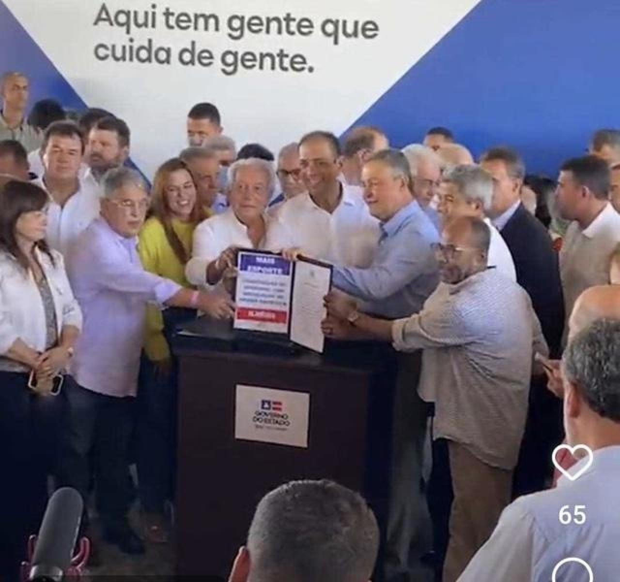 PREFEITO MÁRIO ALEXANDRE E GOVERNADOR RUI COSTA FIRMAM CONVÊNIO PARA FECHAMENTO DO CANAL DO MALHADO PREFEITO MÁRIO ALEXANDRE E GOVERNADOR RUI COSTA FIRMAM CONVÊNIO PARA FECHAMENTO DO CANAL DO MALHADO