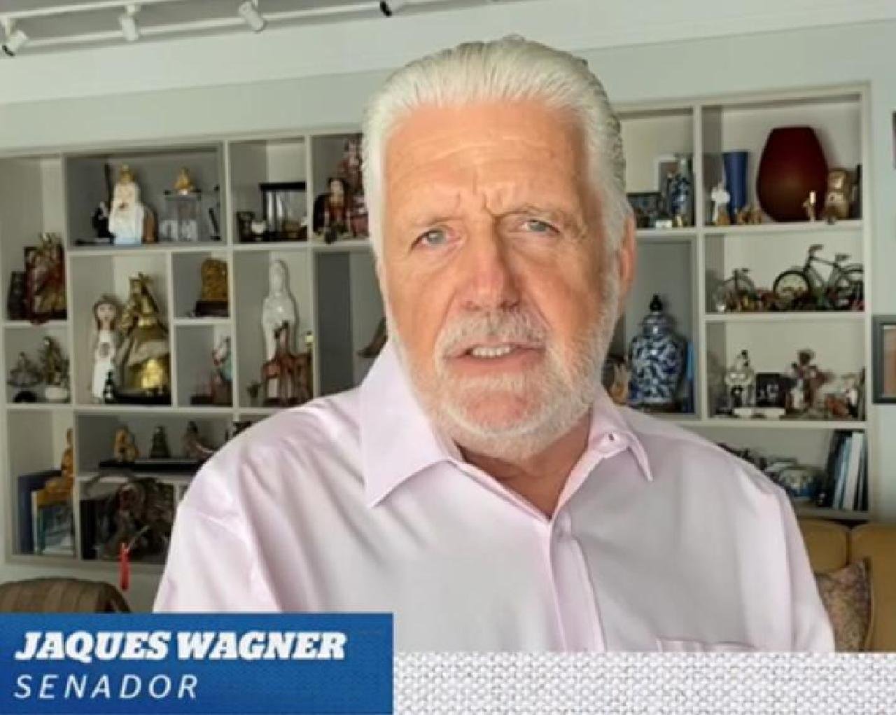 JACQUES WAGNER DECLARA APOIO A CACÁ E EVERALDO JACQUES WAGNER DECLARA APOIO A CACÁ E EVERALDO