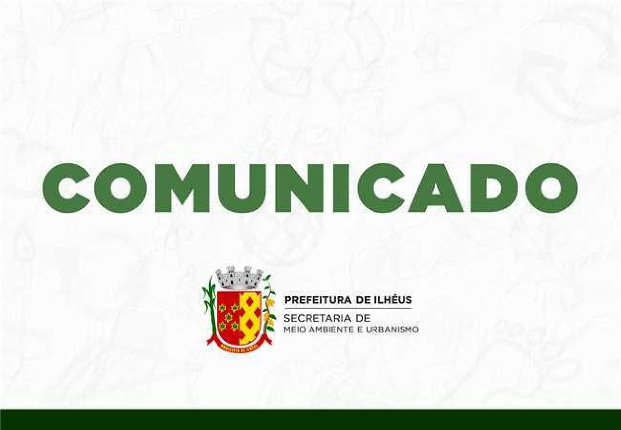 COMUNICADO À POPULAÇÃO SOBRE CORTE DE PALMEIRAS NA PRAÇA RUI BARBOSA COMUNICADO À POPULAÇÃO SOBRE CORTE DE PALMEIRAS NA PRAÇA RUI BARBOSA
