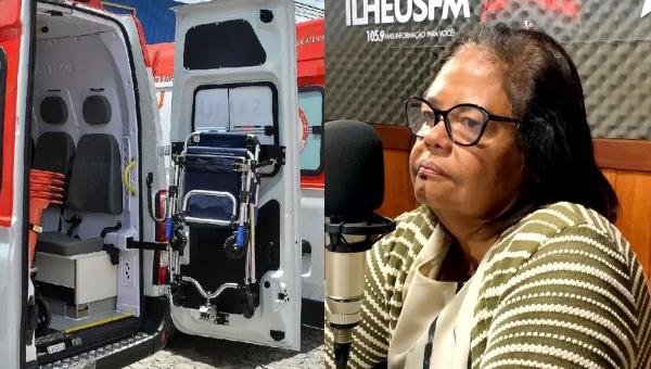 “AS AMBULÂNCIAS SÓ PODEM RODAR QUANDO ESTÃO EMPLACADAS”, DIZ SONILDA MELO SOBRE OS 3 NOVOS VEÍCULOS DO SAMU EM ILHÉUS