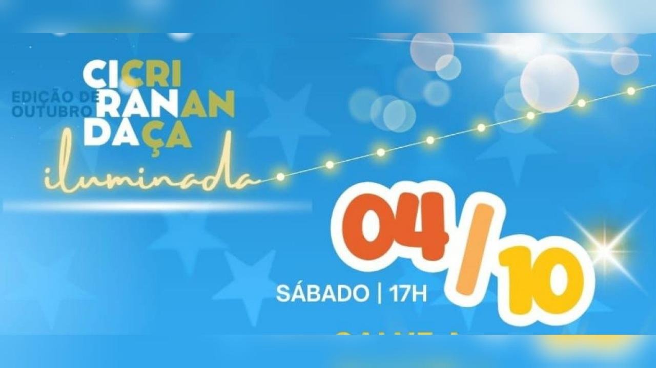 CIRANDA ILUMINADA ACONTECE NESTE SÁBADO NA CIDADE NOVA