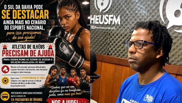 CAMPANHA BUSCA RECURSOS PARA LEVAR ATLETAS DE ILHÉUS À SELETIVA DA SELEÇÃO BRASILEIRA DE BOXE